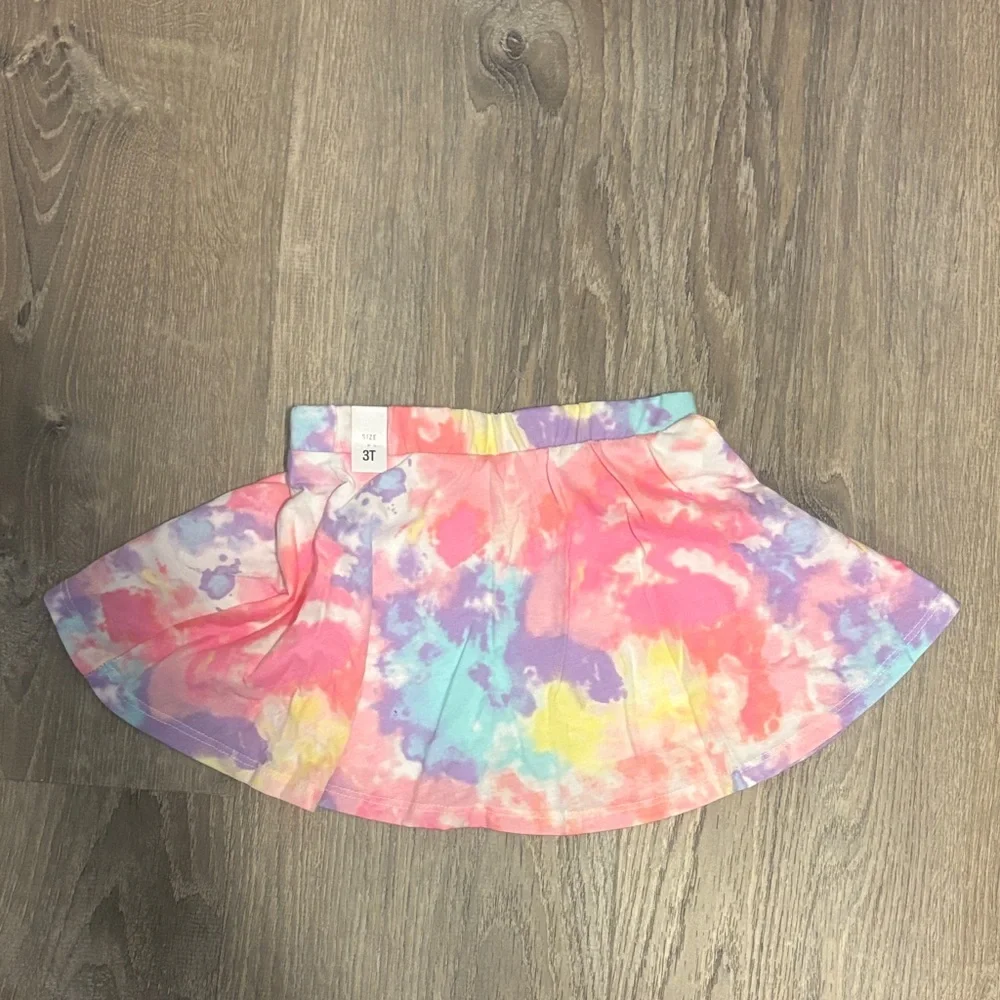 The Children's Place Colorful Tie-Dye Skort